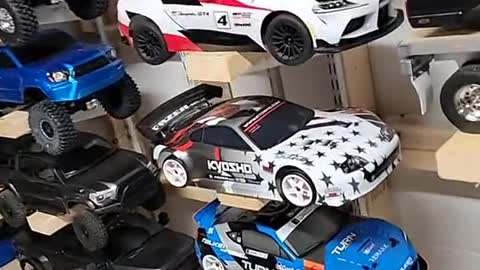 Automobile model collection and display