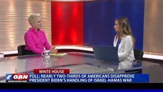 Poll: Nearly Two-Thirds Of Americans Disapprove Of President Biden's Handling Of Israel-Hamas War