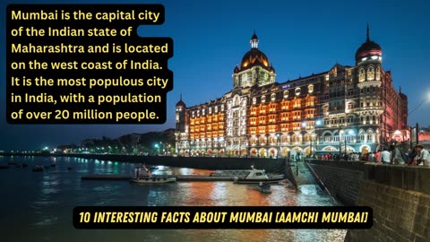 10 Interesting facts about Mumbai
