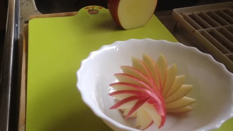 Apple Art Carving _Fruit Decoration Ideas _ Super Fruit Decoration