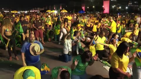 Bolsonaro voters pray as rival Lula wins Brazil presidential runoff