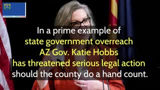 An Arizona county passed a resolution to hand count ballots for the upcoming midterms. 👈
