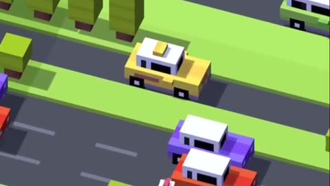 crossy road gameplay