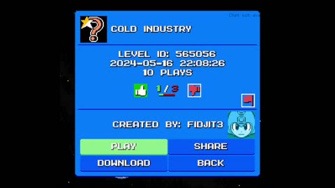 Mega Man Maker Level Highlight: "Cold Industry" by Fidjit3