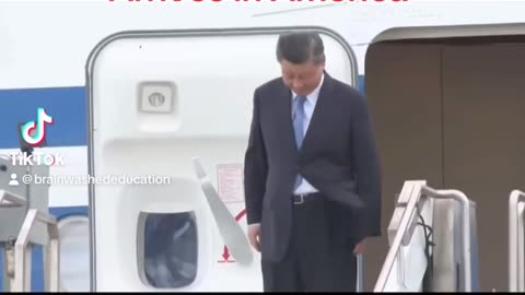 President of China xi jinping arrives
