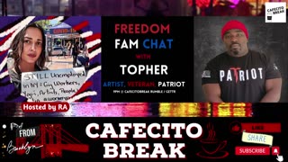 Free The Patriot - RA chats with Topher Veteran Christian Conservative Rapper @tophertownmusic