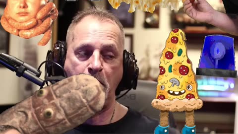 Cheese Pizza Sausage Party - His Own Words Exposing his BS on Live Podcast