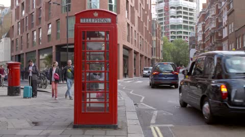 Red Phone Box in London