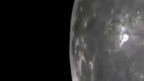 Telescope Footage of UFO taking off from Alien Base on the moon