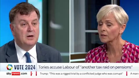 Tories 'will make sure pensions are kept out of income tax', Mel Stride says Sky News