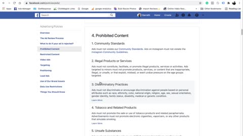 How To Generate Income Online Using Facebook Ads | Video #20 Facebook Policy
