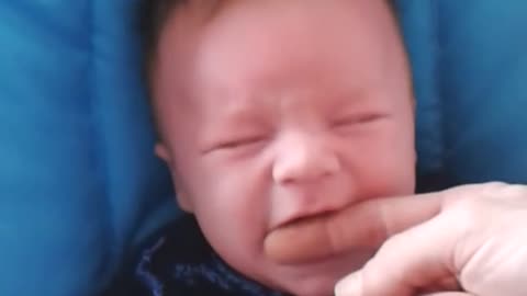 Baby Makes Hilarious Sound While Crying