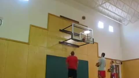 Basketball Shot: The Luckiest Basketball Shot Ever. Epic.