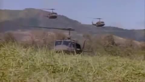 FORTUNATE SON Credence Clearwater Revival music video with Vietnam imagery