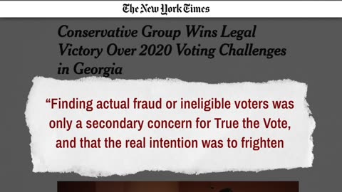 [2024-01-08] True the Vote Wins Federal Lawsuit Over 2020 Election Integrity Work