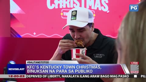 KFC’s Kentucky Town Christmas, binuksan na para sa publiko