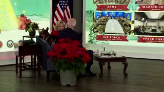 Bidens mark Christmas with greetings to troops
