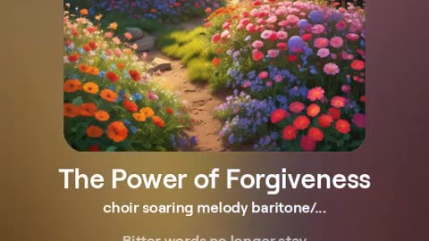 The Power of Forgiveness