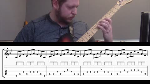 Barry Galbraith - Daily Exercise #4: G Harmonic Minor (with TAB)