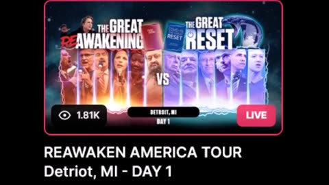 REAWAKEN AMERICA TOUR Detriot, MI - DAY 1