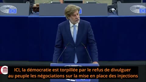 Marcel de Graaf en 1 min 30 s intervient au Parlement Européen pour dire l'essentiel. Superbe