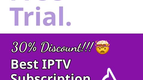 USA IPYV PRO Is The Best IPTV Subscription For This Year 2022, 24h Free Trial. #shorts