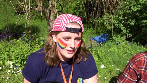 Exeter Devon Gay LGBTQIA+ Pride 2015 Nicky and Ally