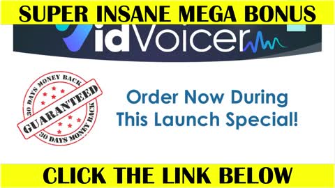 VidVoicer Review Demo with Super Insane Mega Bonuses worth more than $37,800 of Premium Bonuses