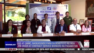 SSS at QMMC, nagkasundo para sa benepisyo ng mga job order at contract service workers ng pagamutan