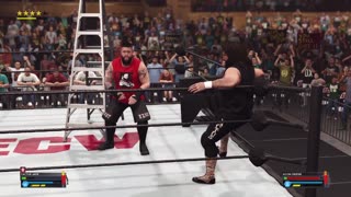 WWE 2K23: Cactus Jack VS Kevin Owens - Extreme Rules Highlights