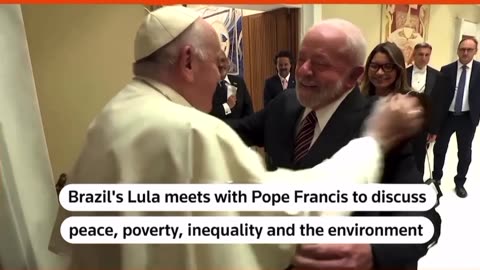 Pope Kisses Communist Lula on the Cheek as South America Falls Under Dark Cloak of Socialism