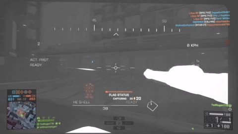 Battlefield 4-Flag Capture In My Tank