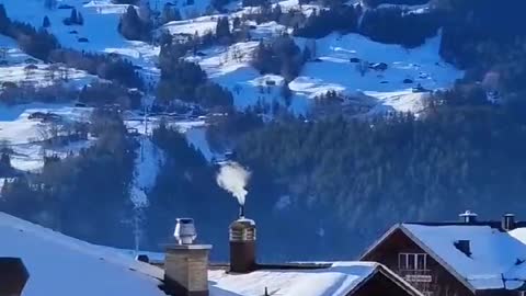 A Beautiful Winter Day in Grindelwald, Switzerland🌸