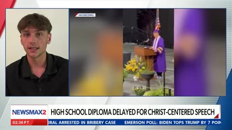 School Punishes Grad For Mentioning Jesus