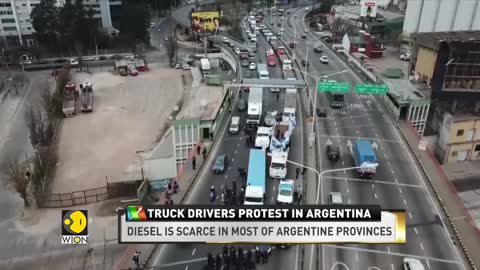 Argentina: Truck drivers protest against surging fuel prices | World Business Watch | English News