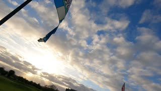 Panning away from Carew castle Wales 2021