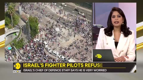 Gravitas - Israel judicial reform protests- Fighter pilots refuse to train
