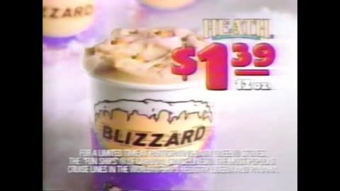 April 6, 1998 - The Dairy Queen Blizzard of '98