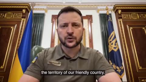 Zelensky claimed that Russian Missiles hit Poland