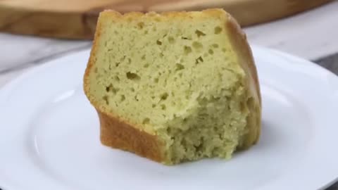 Avocado/egg cake