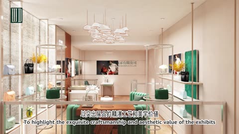 Modern design light luxury style watches luxury store design