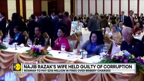 Malaysia's former PM Najib Razak's wife gets 10 years jail for corruption| Latest English News| WION