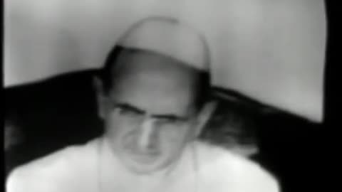 Pope Paul VI's Jesuitical double speak statement following the Assassination of JFK November 23,1963