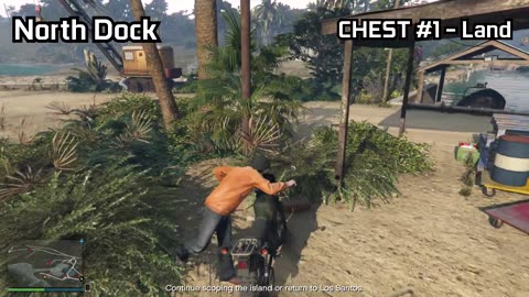CAYO PERICO: Treasure Chest Locations - March 10, 2022 | Daily Collectibles | GTA Online