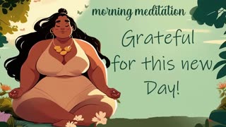 Grateful for this New Day, Guided Morning Meditation