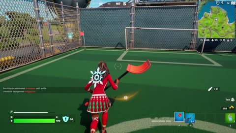 who doesn't like kicking the soccer in fortnite