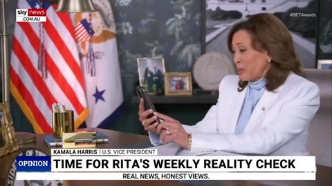 Sky News host reacts to Kamala Harris being an 'absolute clown show'