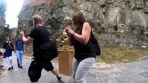 HUMAN STATUE PRANK #6 | AWESOME REACTIONS