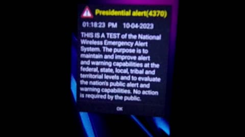 EMERGENCY ALERT SYSTEM - RE: Your Brains