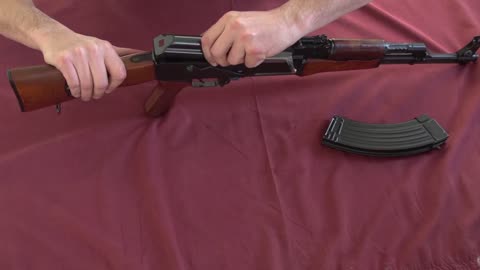 AK 47 - gun disassembly